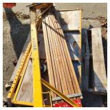 YD Painters Scaffold and pick, Rolling