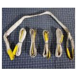T2 5Pc 57 Inch :ong Lifting straps
