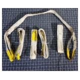 T2 5Pc 57 inch long Lifting straps