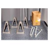 E3 4Pc Travel trailer only Jack stands Light duty