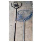 YD 2 Cummings Fishing nets Big one 125" smaller on