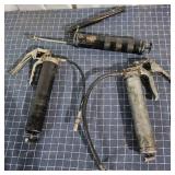 T4 3 1 Metal hose, 2 Rubber ho Grease guns 2 have