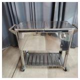 T1 Backhard Creations Rolling Cooler with bottle o