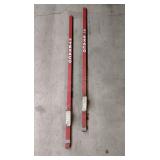 T3 2Pc Texaco Stilts Vintage Wood