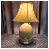 Q2 Earthenware Jugs Lamp Approx 2 Gal Works!