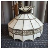 H1 Slag Glass Lampshade for hanging fixture