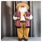 S2 New w/ tags Signature Selection Santa Claus 34"