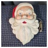 G1 Vintage Blow mold Santa Claus 6x16x22" Wall han