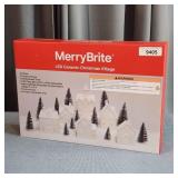 G1 (NIB) LED Ceramic Christmas Village Merry Brite