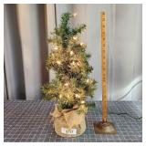 S2 Tabletop Christmas Tree Illuminated