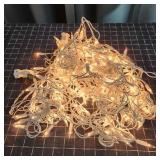 D7 White Christmas Lights approx 25ft