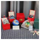 S3 6pc Beach & Lighthouse Ornaments Starfish, Dolp