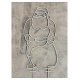 UH Santa Claus Tinsel Frame