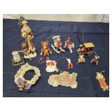 D5 13 Bears, train, santa Ornaments