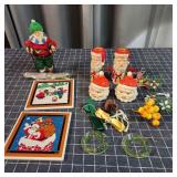 T6 12pc Salt & pepper shakers, Pot rests, Candle h