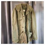 R1 Military jacket Large long Cotton, wind resista