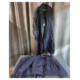 Q2 3pc Navy Jackets (1) Rain jacket, (2) cotton