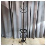 T5 metal Coat rack 13x70"