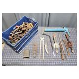 M4 25pc+ Tools: Braces, wrenches, Draw shave, File