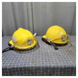 M4 2pc Firefighter Helmets Woodmar / Parkersburg W