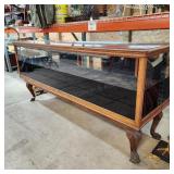 Q3 Oak Antique Display Counter Grand Rapids Fixtur