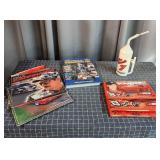 M3 6pc Indy 500 History book, Earnhardt Calendar,
