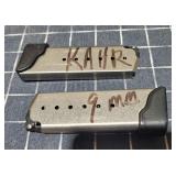 R3 2 Kahr 9MM Pistol agazines Std.