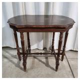 S2 Wood Table Victorian style