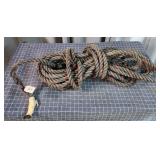 N1 nylon Rope approx 50ft 1" Dia