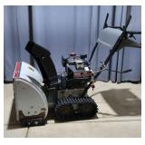 YD Snowblower White Track drive Electric Start 8hp