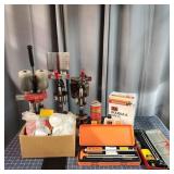 F2 6pc+ Reloaders and supplies, Wads, Power, No. 2