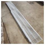 T3 Closetmate shelving (3) 8ft pcs and partials 12