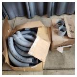 G1 2 boxes Conduit Elbows, Connectors & PVC 2" Abo