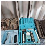 H3 4pc Makita Drill, (3) Tool Cases