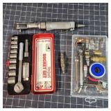 T2 3pc pneumatic connectors, Air Ratchet, Socket s