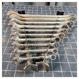 T2 10pc S-K wrench set SAE 3/8 - 15/16"