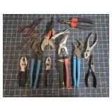 T2 11pc Pliers needle-nose, slip-