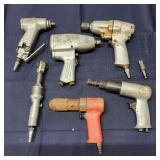 G2 6Pc hammer Air tools 3/8 -1/2 impacts 3/8 Ratch