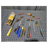 T2 20pc screwdrivers, files, twee hand tools