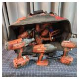 G3 10pc Hilti Hammer drills, impacts, Duffel bag