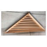 K3 Wooden Gable Vent 10/12-6, 54x54x69" (RO) Paint