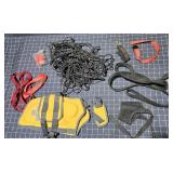 T2 6pc service dog vest, Net, dog leads, & more