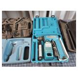 H3 4pc Makita Drill, (3) Tool Cases