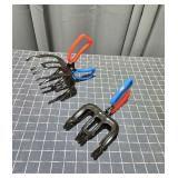 T2 2pc 3-claw fish grippers