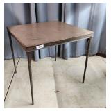I3 Folding Card Table 27x30x30"