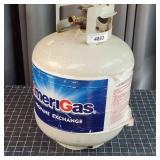 P3 Mostly full Propane Tank