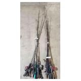 T2 20p+ assorted Fishing Poles