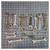 T2 12pc Ford & other Antique Wrenches