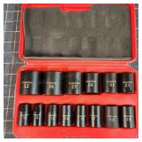 T4 14pc Casoman Metric impact socket set 19mm-32mm