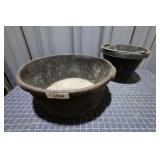 E5 2pc Feed pan, Livestock bucket, 2pc Feed Pan &